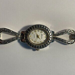 Geneva Bracelet Silver Watch